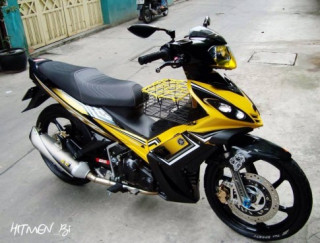 Exciter 2010 độ hầm hố cùng pô R1