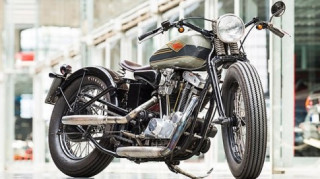 Harley-Davidson Ironhead độ Tracker của Việt kiều tại Đức