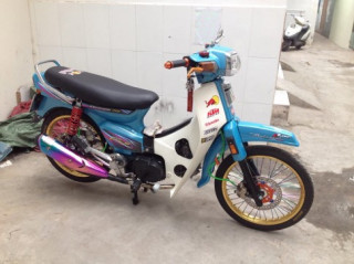 Honda Dream độ xanh mộng mơ chào ngày mới