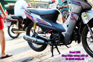 Honda wave độ kiểng phong cách thể thao mạnh mẽ