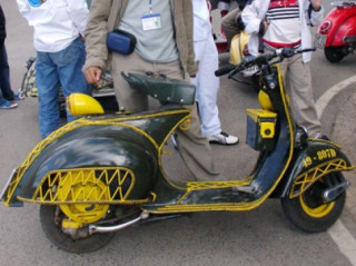 Những chiếc Vespa độ độc đáo