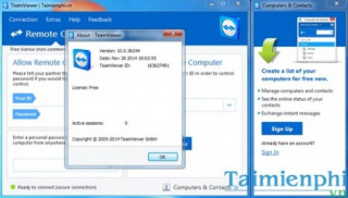 Phần mềm Teamviewer 10 - Điều khiển máy tính từ xa