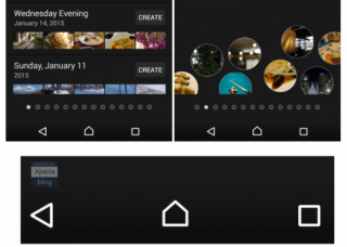 Sony giới thiệu thanh điều hướng Android 5.0 hoàn toàn mới