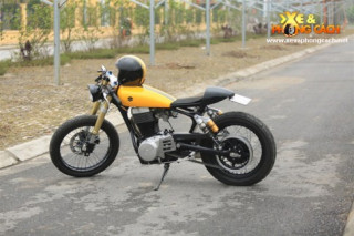 Lãng tử đường phố Suzuki Savage 400 Cafe của biker Hà Nội