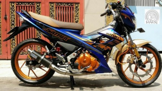 Suzuki Satria F độ không quá nổi bật