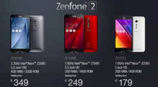 Asus ZenFone 2 RAM 4GB được bán ra tại Pháp ngay hôm nay