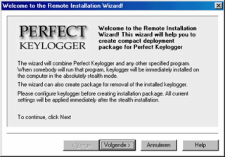 Phần mềm theo dõi hoạt động máy tính Perfect Keylogger