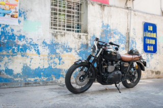 Triumph Bonneville T100 Độ đơn giản nhưng mạnh mẽ