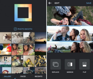Instagram Layout - phần mềm ghép ảnh đã có trên Android.