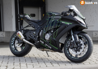 Kawasaki Ninja ZX-10R độ cực ngầu theo phong cách Monster