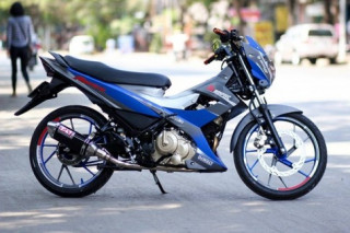 Suzuki Raider thể thao hơn trong màu áo mới