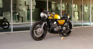 Suzuki T500 độ tinh quái với phong cách Cafe Racer