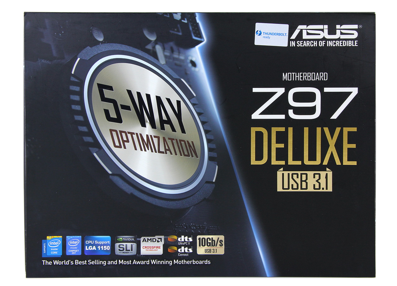 Unbox bo mạch chủ Z97-Deluxe hỗ trợ USB 3.1 đầu tiên