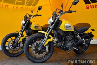 Ducati Scrambler ra mắt tại Malaysia có giá mắc hơn Việt Nam