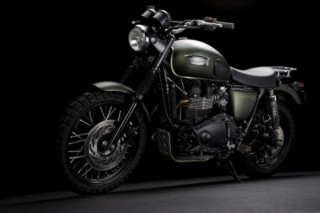 Cận cảnh Triumph Scrambler đua với khủng long trong Jurassic World