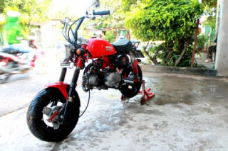 Honda monkey tự chế của Giáo Viên đam mê minibike