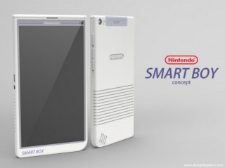 Bản Concept Smart Boy - chiếc điện thoại Android của hãng game nổi tiếng Nintendo.