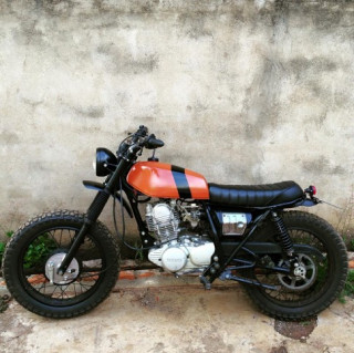 Hình ảnh xế độ Yamaha SR250 SCrambler