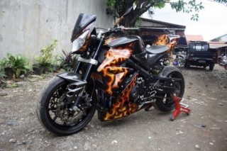 Honda CBR600RR độ hầm hố với phong cách Street Fighter