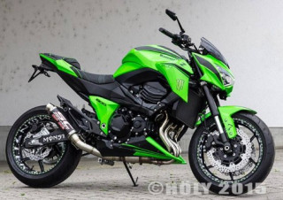 Kawasaki Z800 2015 độ nổi bật với phiên bản Ultra Green