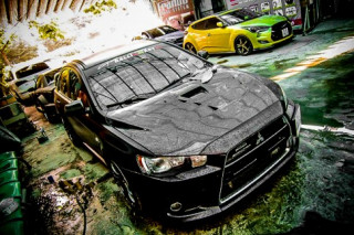 Xe thể thao hàng độc Mitsubishi Lancer Evolution ở Sài Gòn