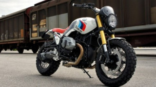 BMW R Nine T độ phong cách Scrambler