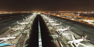 Toàn cảnh sân bay Dubai với video YouTube 8K