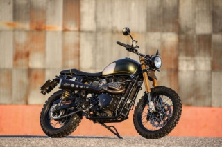 Triumph Scrambler phiên bản độ tinh tế cho mọi cung đường