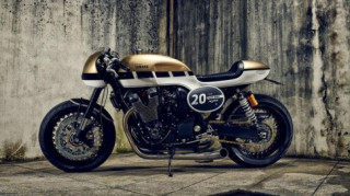 Yamaha XJR1300 hầm hố với phong cách Cafe Racer