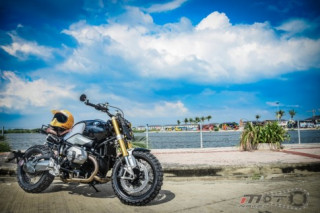 BMW R Nine T với phiên bản độ Tracker chất lừ