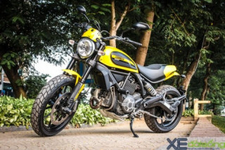 Cận cảnh Ducati Scrambler độ chính hãng đầu tiên tại Việt Nam