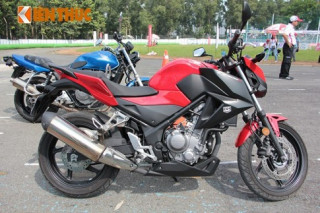 Cận cảnh Honda CB300F giá 80 triệu đồng tại Việt Nam