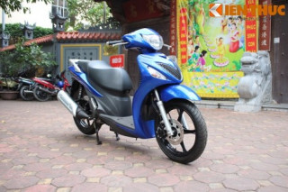 Cận cảnh Suzuki Sixteen đối thủ của Honda SH vừa về đến Việt Nam