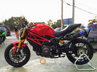 Ducati Monster 796 độ nhẹ nhàng khoe dáng tại Thái Lan