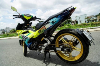 Exciter 150 Tem đấu 46 Rossi của Biker Sài Gòn