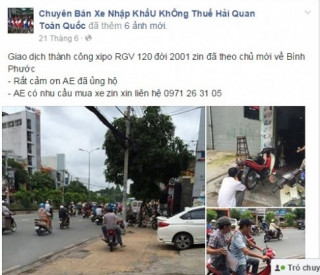 “Giật mình” Honda SH giá 15 triệu đồng ở Việt Nam