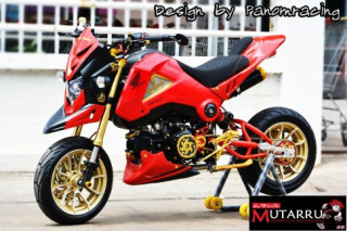 Honda MSX độ nổi bật với phong cách Ducati Hypermotard