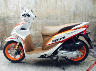 Honda Vision độ phong cách Repsol