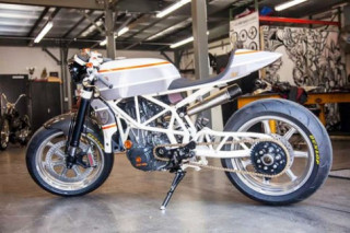 KTM 690 Enduro R độ phong cách cafe racer