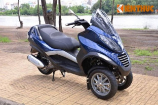 Piaggio MP3 250 mẫu xe tay ga PKL xuất hiện trên phố Sài Gòn