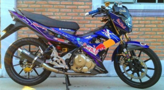 Raider 150 độ phiên bản RedBull