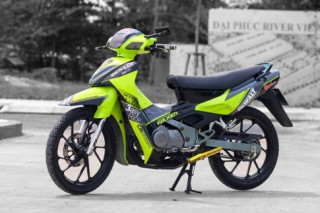 Suzuki “Xì po” Xanh dạ quang cuốn hút