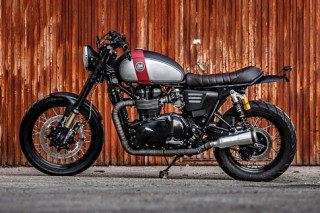 Triumph Bonneville mẫu xe độ với nhiều phụ kiện hàng hiệu