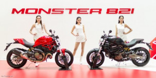 Cận cảnh chiếc Ducati Monster 821 Bản rút gọn của Monster 1200