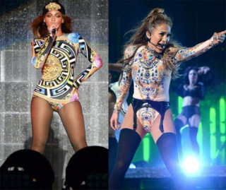 ‘Cuộc chiến’ về những bộ bodysuit giữa Beyonce và Jennifer Lopez
