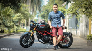 Ducati Monster 1000 si.e độ Cafe Racer độc nhất vô nhị tại Việt Nam