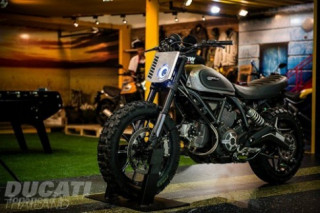 Ducati Scrambler Dirt Track Bản Concept Hoài Cổ nhưng cá tính