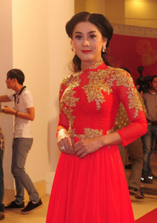 Nghệ sĩ Việt trên thảm đỏ dạ tiệc Mai Vàng 2013