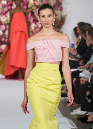 Những dáng áo crop-top gây chú ý ở New York Fashion Week