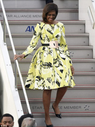 Phu nhân Michelle Obama vào top sao mặc đẹp nhất tuần